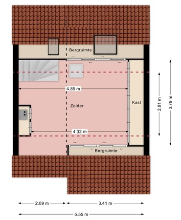 Medium property photo - Seinelaan 34, 5691 RA Son en Breugel